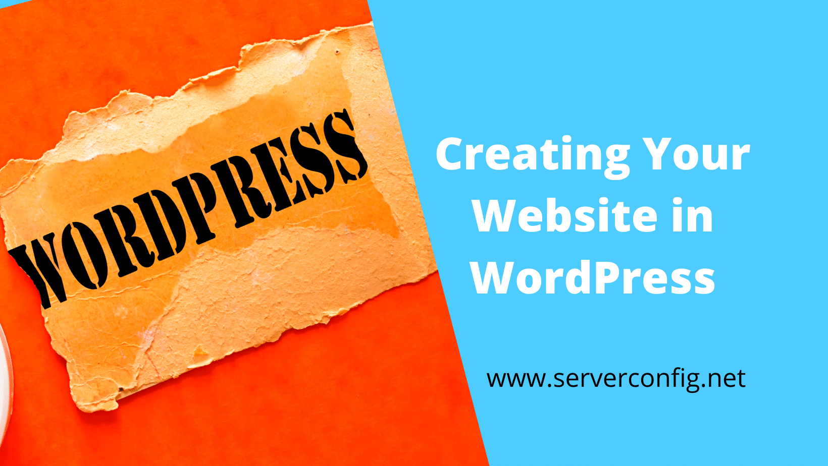 Creating Your Website in WordPress