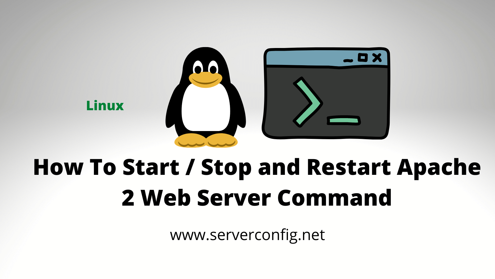 How To Start Stop and Restart Apache 2 Web Server Command