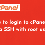 Unable to login to cPanel/Plesk via SSH with root user